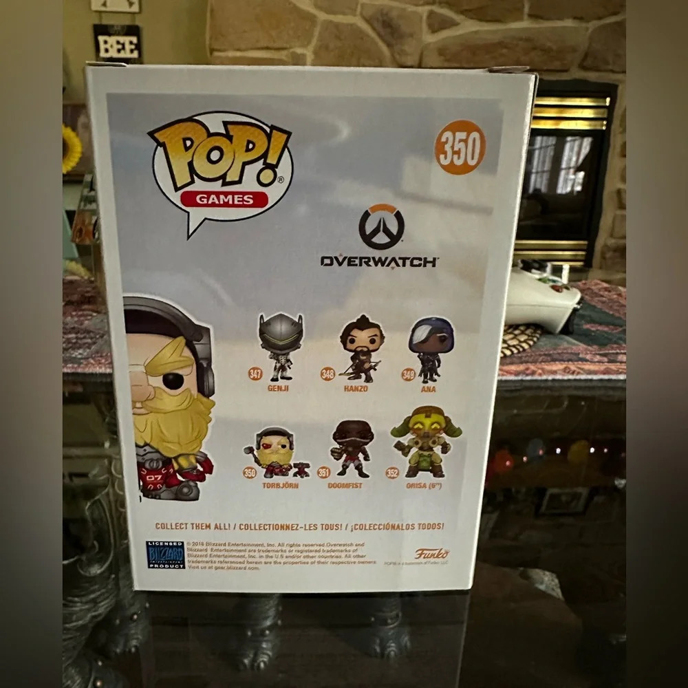 Funko Pop! Vinyl: OVERWATCH Torbjorn figure NWT - Picture 3 of 5